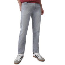 Neostreak Homem's Jeans Cinza Claro Regular Fit Pesados Lavados Stretch (Neojeanballreg-Lgrey-34)