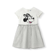Vestido Casual Imprimido Nautinati Disney Meninas | Idade 2-10 Anos Branco