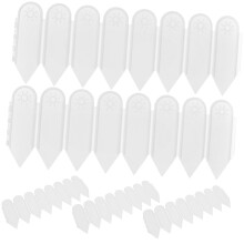 5Pcs Garden Fence Border Plastic Landscape Edging for Flower Beds Lawn Decoration and Plant Protection