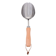 Garden Trowel with Ergonomic Wood Handle, Sharp Durable Blade Hand Shovel for Planting