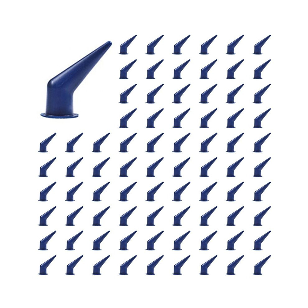 200 Pieces 45 Angle Nozzle For Bulk Caulk Tool, Cones Nozzles Caulking Nozzle Caulk Nozzle Applicator Replacement 4713492653970