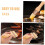 2pcs Boar Bristle Basting Brushes with Ergonomic Beech Handle for Precise Oil Control Cooking Baking BBQ Pastry 5