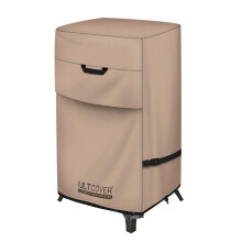 Brown Vertical Storage Cabinet 24x22x43 inch Compact Organizer Cabinet for Small Spaces and Office