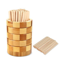 Collectie premium houten koffieroerders, 100 artikelen en