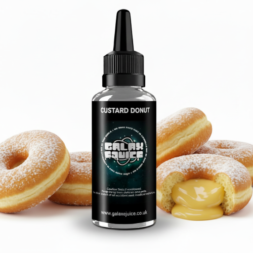 Custard Donut 100ml E-Liquid No Nicotine Vape