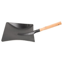 Gardening Hand Trowel with Durable Iron Blade and Ergonomic Wooden Handle for Planting