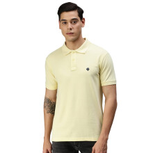 Onn Camiseta Polo Amarela Canário de Manga Curta para Homens (Tamanho: Médio)