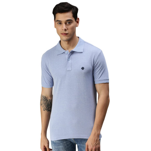 Onn Ανδρικό Μπλε Mist Πόλο T-Shirt (Μέγεθος: 4X-Large)