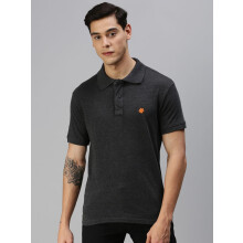 Onn Ανδρικό Μαύρο Μελανζέ Πόλο T-Shirt (Μέγεθος: X-Small)