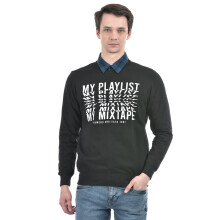 Numero Uno Heren Anthology Crewneck Sweater Zwart