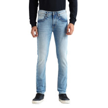 Jeans Gymindigo Chinox de Cintura Média Azul
