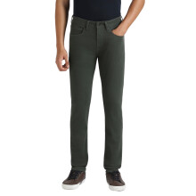 Jeans Chinox Olive de Cintura Média Gymindigo