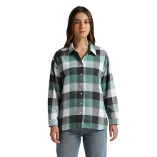 Camisa Oversized Feminina Pepe Jeans (Pl305066_Verde)