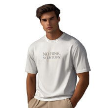 Nobero Mænd Regular Fit T-Shirt(1M-Twts-C1032-Wt7_Hvid_3Xl)