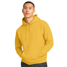 Nobero Hoodie Amarelo Mostarda Masculino em Algodão para Esportes e Viagens