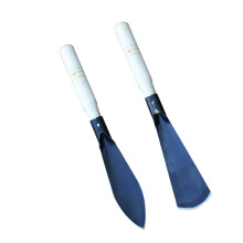 2Pcs Garden Hand Shovel Set with Ergonomic Wooden Handle, Durable Steel Blade for Indoor and Outdoor Planting