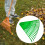 Garden Leaf Rake Head 21 Tines Durable PP Replacement Head for Efficient Leaf Collection Yard Use Green 3