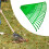 Garden Leaf Rake Head 21 Tines Durable PP Replacement Head for Efficient Leaf Collection Yard Use Green 5