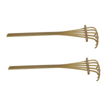 2Pcs Zen Garden Rake Set Miniature Garden Tool for Sand Table Decor Compact Design and Precise Control
