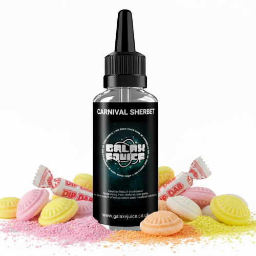 Carnival Sherbet 100ml E-Liquid No Nicotine