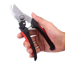 Professional Hand Pruner Stainless Steel Garden Pruning Shears with Ergonomic Non‑Slip Grip and Safety Lock