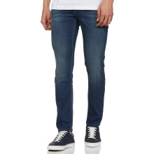 Pepe Jeans Heren Straight Low Rise Jeans (Pm206826Q03_Dark Used_36), Blauw