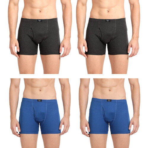 Pepe Jeans Pepe Jeans Innerwear Bomull Solid Trunk För Män - Xxl (4-Pack)