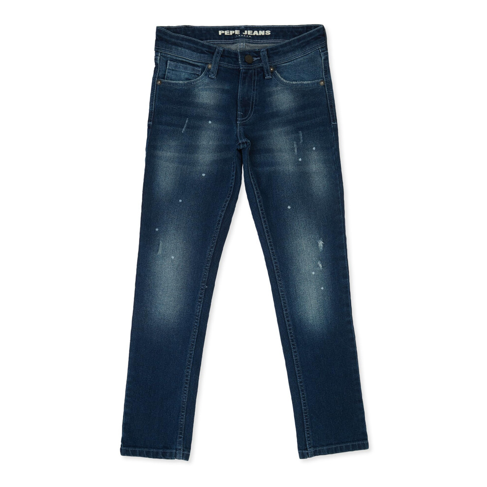 New Pepe Jeans Boys Mid Rise Slim Fit Jeans Denim