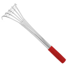 Stainless Steel Beach Rake for Clam and Oyster Digging, Lightweight MultiPurpose Garden Tool