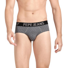 Pepe Jeans Elastisk Solid Grön Nylon Regular Fit Svart Guld Sportkollektion Kalsonger För Män - S (1-Pack)