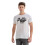 Pepe Jeans Herr Vit Grafisk Logotyp T-Shirt 1