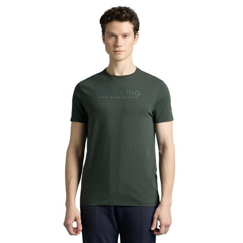 Pepe Jeans T-Shirt Verde Maniche Corte Stretch