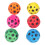 6pcs 7cm PU Colorful Bouncing Balls Set for Kids 2