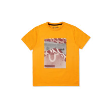 Pepe Jeans Pojkar Regular Fit T-Shirt (Pb503797_Rugby Gul)