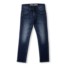 Jeans Slim Fit per Ragazzi Pepe Jeans a Vita Media