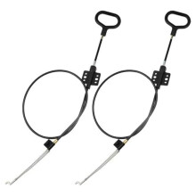 2PCS 38.5" D-Ring Recliner Cable Replacements for Sofa and Chair Comfort