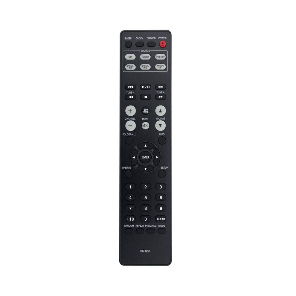 Replace Remote Control Rc-1204 For Av Receiver Rcd-M40 Rcd-M40dab Rcd-M41 4712511950687