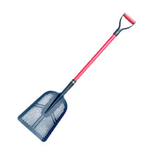Sand Sifter Sand Scooper with Ergonomic Comfort Grip, Extra Long Handle for Garden and Chicken Coop Cleaning