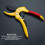 Garden Pruning Shears Sharp Carbon Steel Blade RustResistant Bypass Scissors for Tree Branches 2