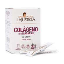 Collágeno + magnesio palitos fresa x20 - Ana María Lajusticia