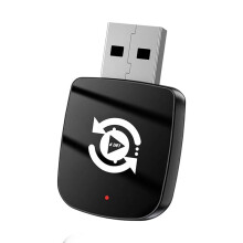 Box Intelligente Wireless 4 In 1 con Intelligenza Artificiale per CarPlay, AirPlay/Mirror Link/Android Auto/CarPlay, Adattatore Dongle USB per Sistema