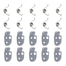 For Kobra S1/S1C 3D Printer Extruder Stailess Steel Sensor Flap with Spring Replace Part 3D Printer Parts 10PCS