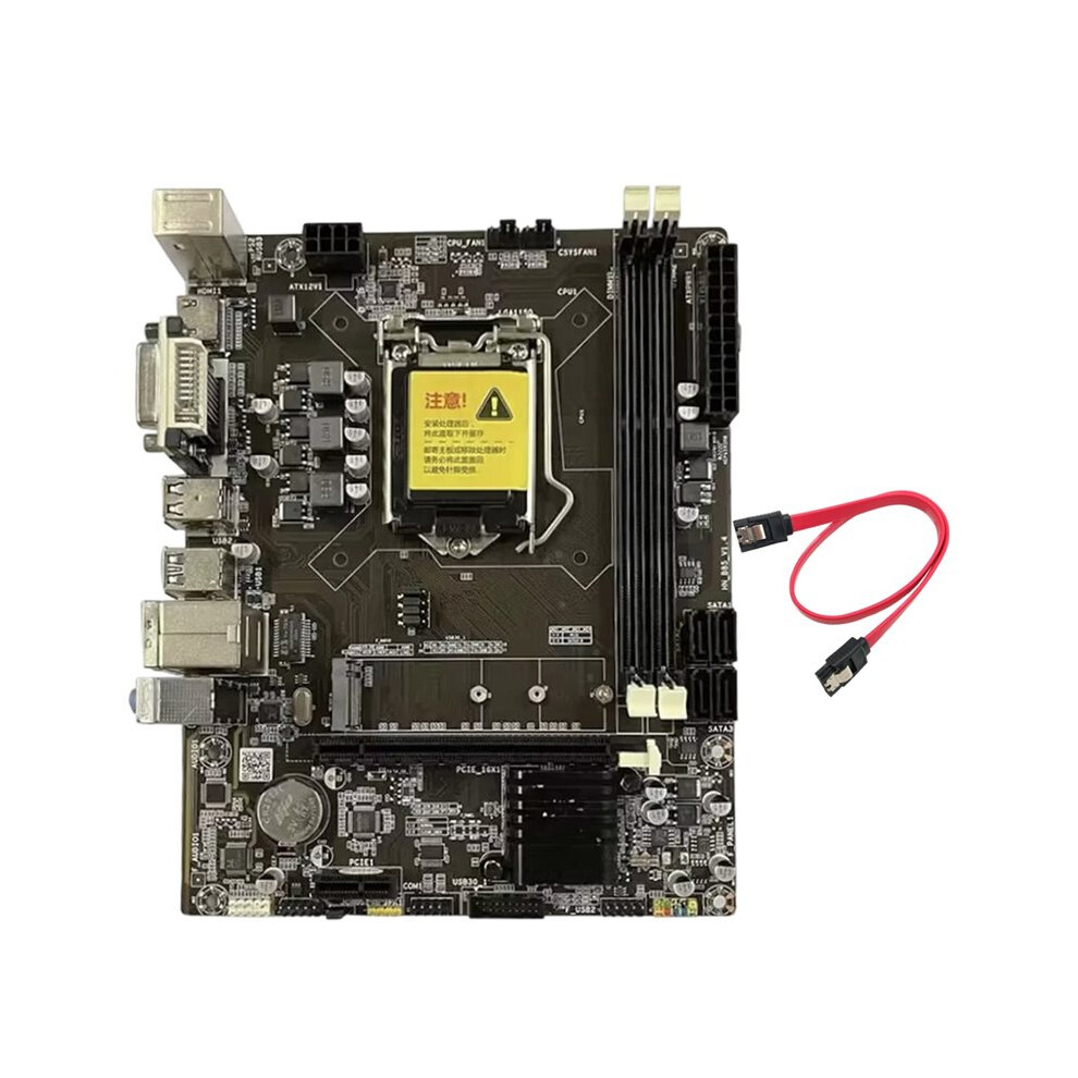 Hnb85 Motherboard Lga1150 Ddr3 Hd+Vga+Dvi Gigabit Ethernet M.2 Nvme Pci Express 16X Hnb85 Desktop Motherboard 4711852855019