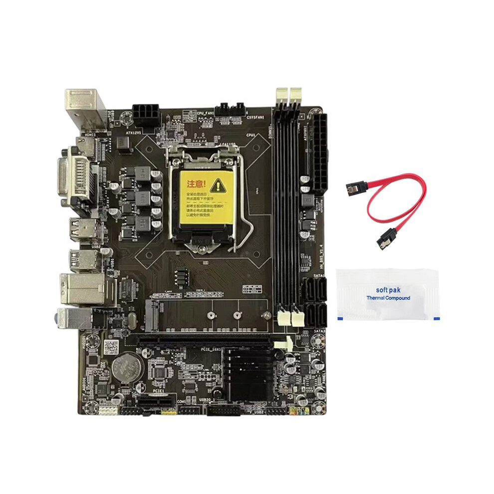 Hnb85 Desktop Motherboard Ddr3 Lga1150 Hd+Vga+Dvi Gigabit Ethernet M.2 Nvme Pci Express 16X Hnb85 Motherboard 4711520280617