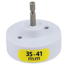 Herramienta Eléctrica Portátil para Tapar Botellas con Vástago Hexagonal y Adaptador de Plástico para Sellar Botellas de 35-41 mm.