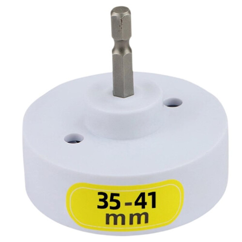 Handheld Electric Bottle Capping Tool with Hex Shank, Plastic Bottle Sealing Adapter 35-41mm