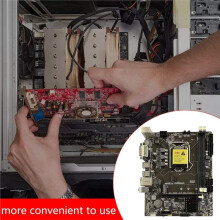 Placa Base HNB85 LGA1150 DDR3 HD+VGA+DVI M.2 NVME PCI Express 16X Gigabit Ethernet Placa Base para Ordenador HNB85