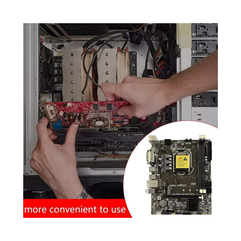 Hnb85 Motherboard Lga1150 Ddr3 Hd+Vga+Dvi M.2 Nvme Pci Express 16X Gigabit Ethernet Hnb85 Computer Motherboard 4711551015776