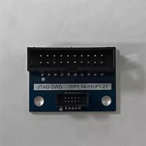 SWD JTAG Interface Adapter Board, 20Pin 2.54mm to 10Pin 1.27mm Pitch Converter for Programming & Debugging 2