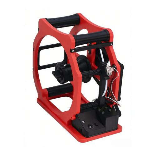Upgraded Motorized Filament Winder Automated Process Effortless and Versatile for 3D Printer EU PLUG Red + Black 2